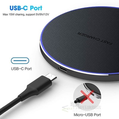 30W Qi Wireless Charger Fast Wireless Charging Pad Induction