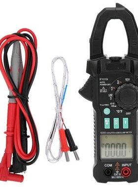 FY219 AC DC Current Clamp Meter High Precision Multimeter Di
