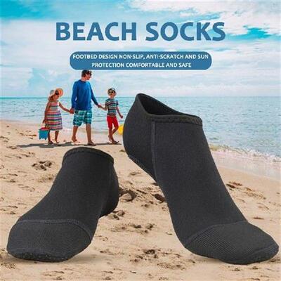 3mm Nylon Seaside Sneaker Socks Insulated Beach Socks