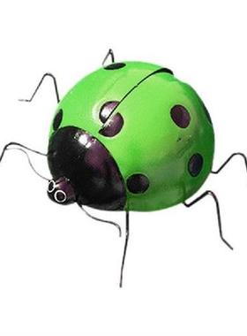 LadyBugs Decoration Metal Garden Decor For Outside Cute