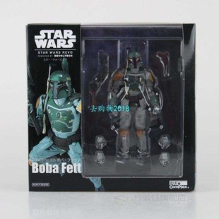 Star Wars REVO 005 Boba Fett PVC Action Figure Collectible M