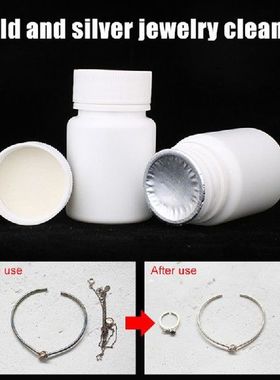 40ML Gold and Silver Jewelry Cleaner Silverware Quick Gem