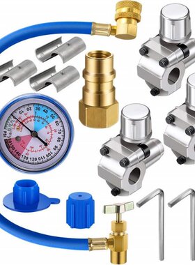 BPV31 Bullet Piercing Tap Valve Kit U-Charging Tools Hose Re