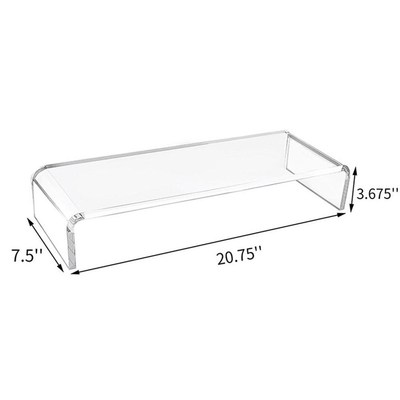 New Premium Acrylic Computer Monitor Stand Neck Protection M