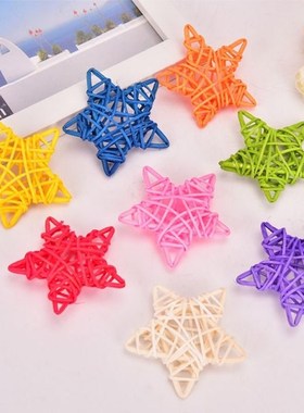 5PCS  Heart Star Rattan Ball Colorful Sepak Takraw For Chris