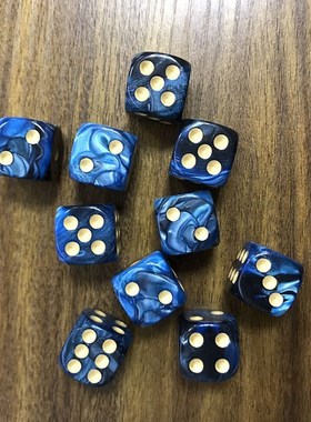 10pcs/set Multicolor Dice Puzzle  Send Children 6 Sided Dice