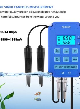 2022 New 2-in-1 PH ORP Redox Controller Wifi Output Power Re