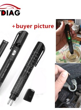 Brake Fluid Tester Pen Liquid Tester With 5 LED Car Vehicle