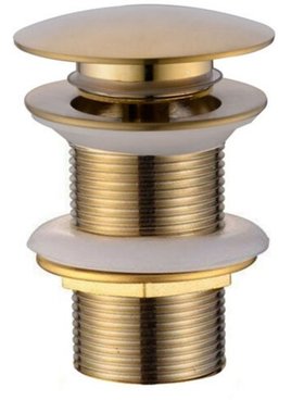 Bathroom Basin Sink Pop Up Drain Slotted Basin Sink Tap Wast