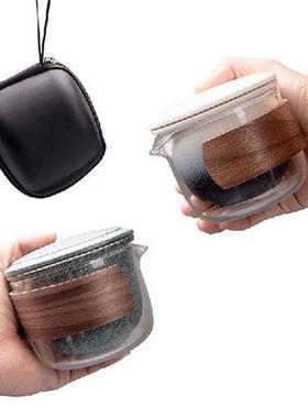 ceramic teapot gaiwan teacups chinese tea pot portable