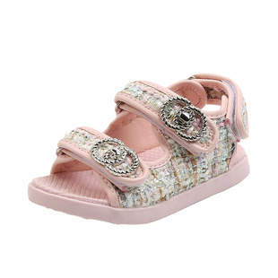 Girls Sandals Summer New Fashion Princess Shoes Soft Sole Me