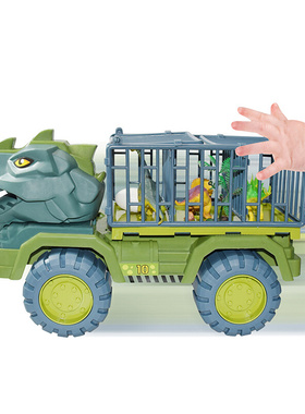 Kids Dinosaur Car Toy Big Size Dinosaur Transport Cars Dump