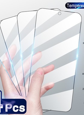 4Pcs Tempered Glass For Samsung Galaxy A51 A70 A20 A30 S A40