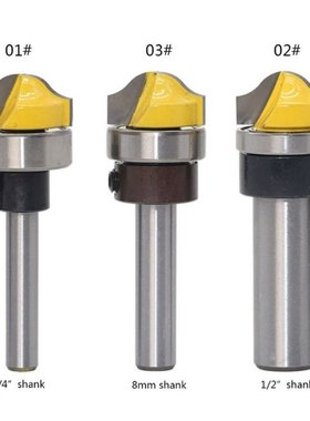 1/2  1/4  8mm Shank Faux Panel Ogee Woodworking Router Bit