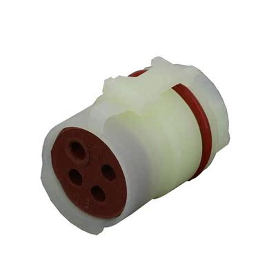 4 Pin Female 6.3mm Automotive Plug Housing Connector with Te