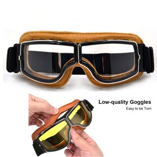 Helmet Mx-Goggles Ski-Glasses Biker Vintage Motorcycle Scoot