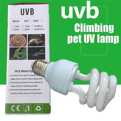 For 110V Reptile UVB 5.0 10.0 Lamp Bulb For Turtle Lizard Sn