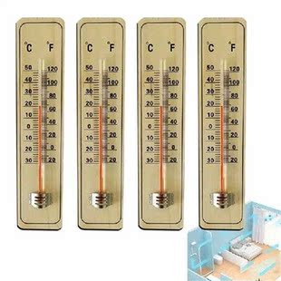 Wooden Thermometer High Accuracy Room Temperature