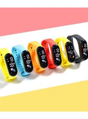 Cartoon Styles Children Watches Birthday Gift for Boy Girl W