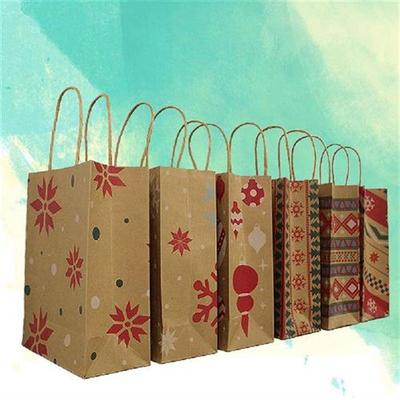 24pcs Gift Bag Xams Goodie Bag Red Party Favors Xmas Gift