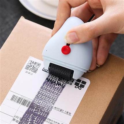 Security Roller Stamp Privacy Seal Type Cover Eliminator