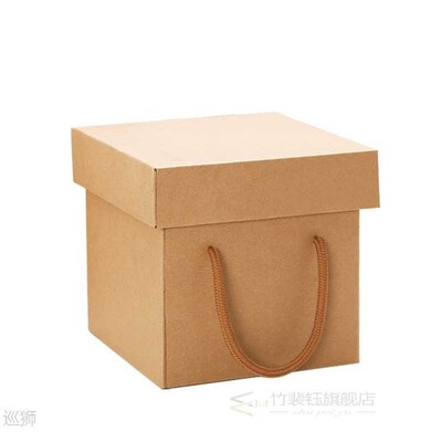 Kraft Paper Wedding Bridesmaid Xmas Gift Box Wedding Candy B