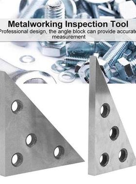 2Pcs Angle Block High Accuracy Manganese Steel Machinist Mea