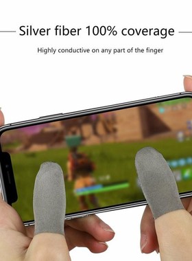 Mobile Game Finger Sleeve Anti slip Sweat proof Sensitive P