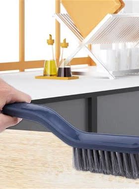 2/4pcs Shower Door Rail Cleaning Brushes V-type 2-in-1