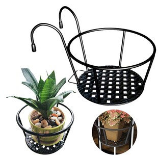 Hanging Basket Garden PCS Decorative Pot Iron Flower For