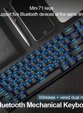 RK71 Mechanical Gaming Keyboard Royal Kludge Keyboard 71 Ke