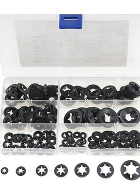 260PCS/Box M3-12 Set Manganese Steel Push On Washer Retainin