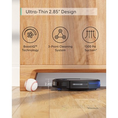 eufy [BoostIQ] RoboVac 15C,Wi-Fi,1300Pa Super-Thin,Quiet, Se