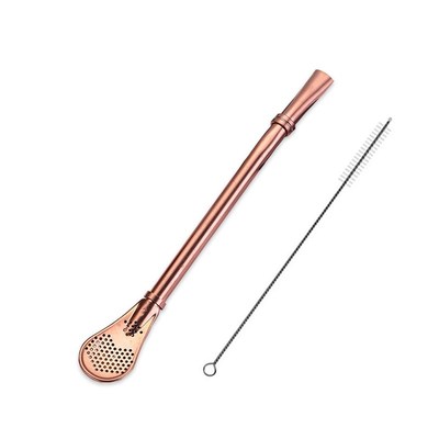 1PC Stainless Steel Straws Metal Straw Tubules Yerba Mate Fi