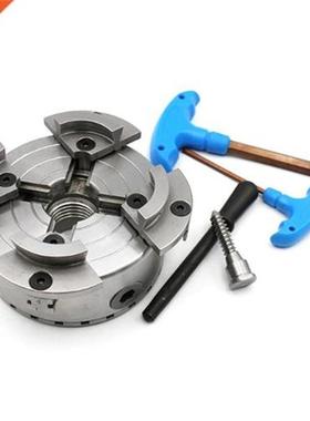 4Inch Self-Centering 4 Jaws Wood Lathe Chuck Woodworking Scr