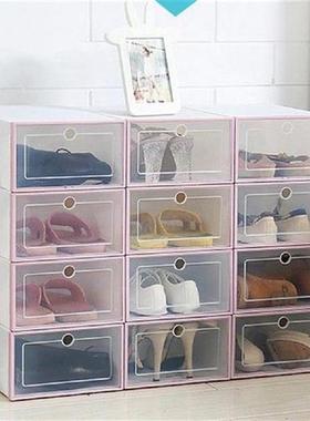 Shoe Holder Transparent Lightweight Clear Plastic Stackable