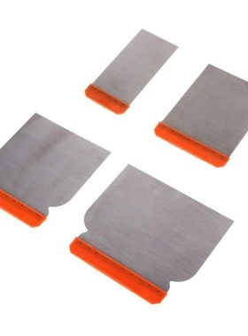 X7YF 4pcs Carbon Steel Putty Knives Kit Durable Scraper Putt