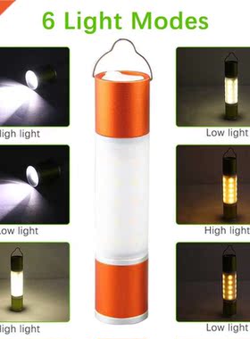 USB Rechargeable Hanging Lantern Flashlight Zoomable