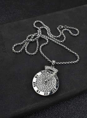 Hipster personality rotation time disk triangle hour hand ha