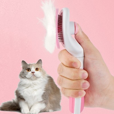Comb Pet Deshedding Hair Brush Dog Hair Removes Grooming