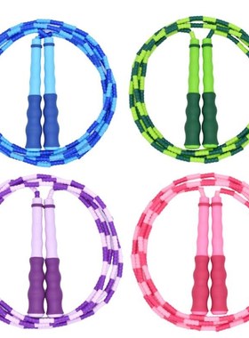 Bamboo Jump Rope Kids Non-slip Handle Skipping Rope Exercise