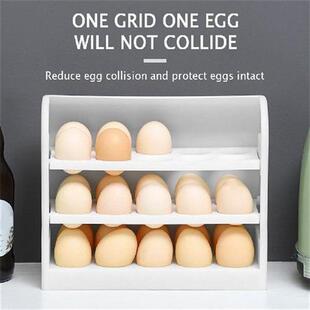 2022 Egg Storage Box Large Capacity Fridge Tray Container