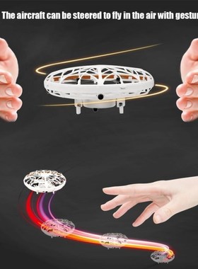Mini Drone Infrared Sensor UFO Flying Toy Induction Aircraf