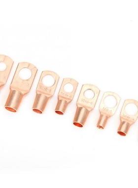 60Pcs Ring Type Cable Crimp Terminal Connector Brass   381Pc