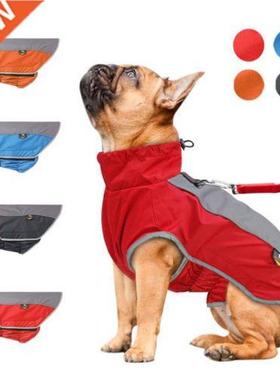 4 Colors 5 Sizes 1pc Winter/Autumn Warm Padded Dog Clothes