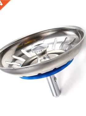 Stainless Steel Sink Filter Kitchen Drains Sewer Waste Plug
