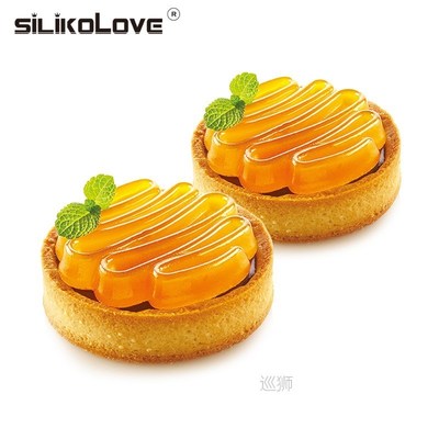 8 Cavity 3D Silicone Cake Mold Baking Tools DIY Mousse Desse