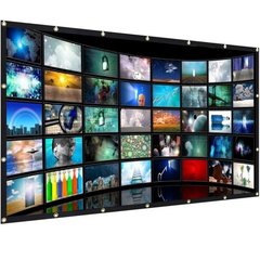 100 120 150 Inches Projector Screen Projector Simple Curtain