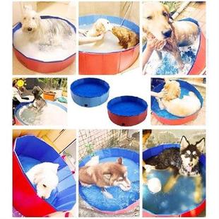 Collapsible Pet Bathtub Travel Swimming Pool Indoor Dog