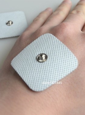 4--4cm Electrode-Pads Square-Patch Therapy-Machine Tens Slim